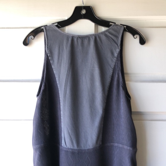 Hinge Embroidered Gray Slip on Dress Size S - Picture 4 of 8